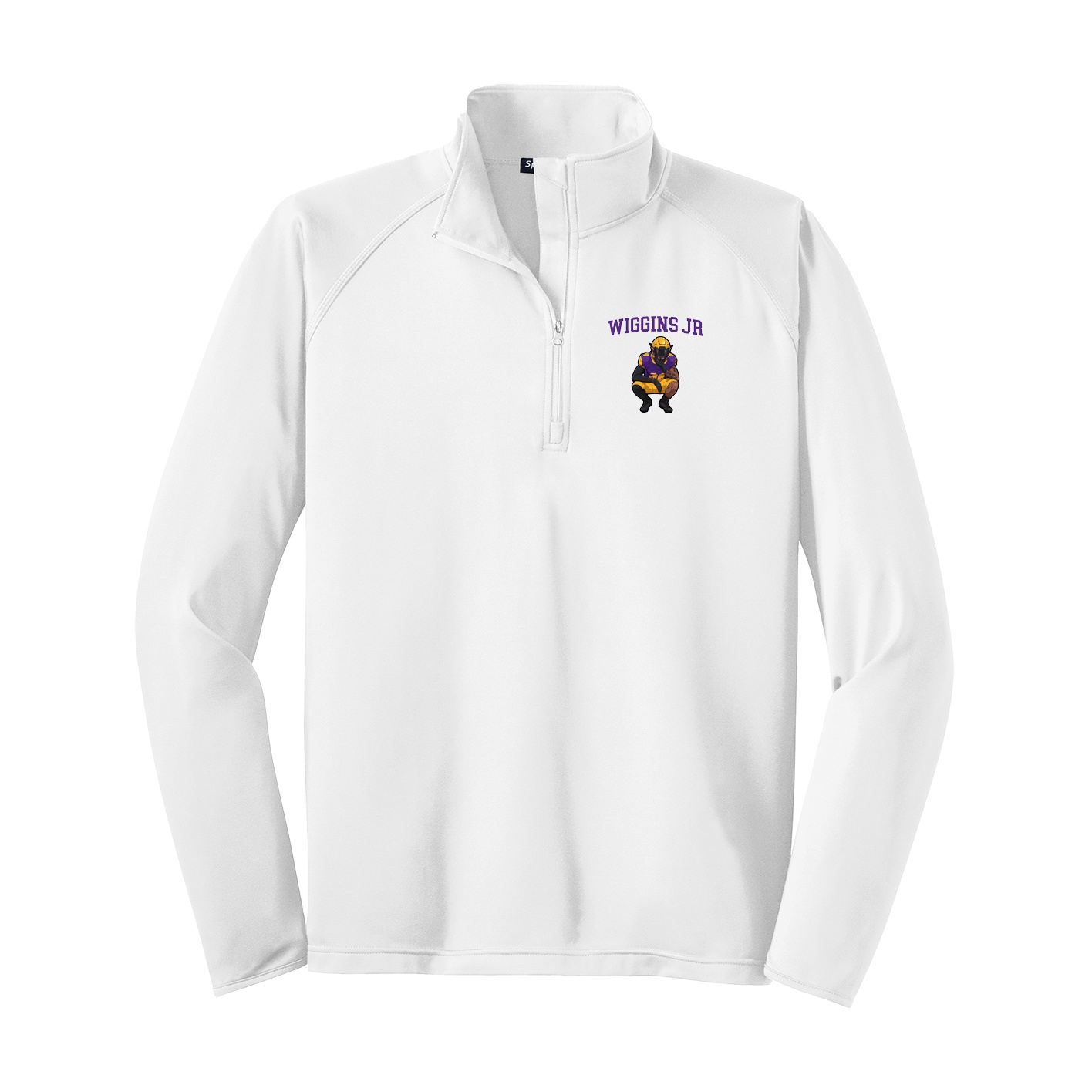 Q-Zip Pullover — Shirsey in White