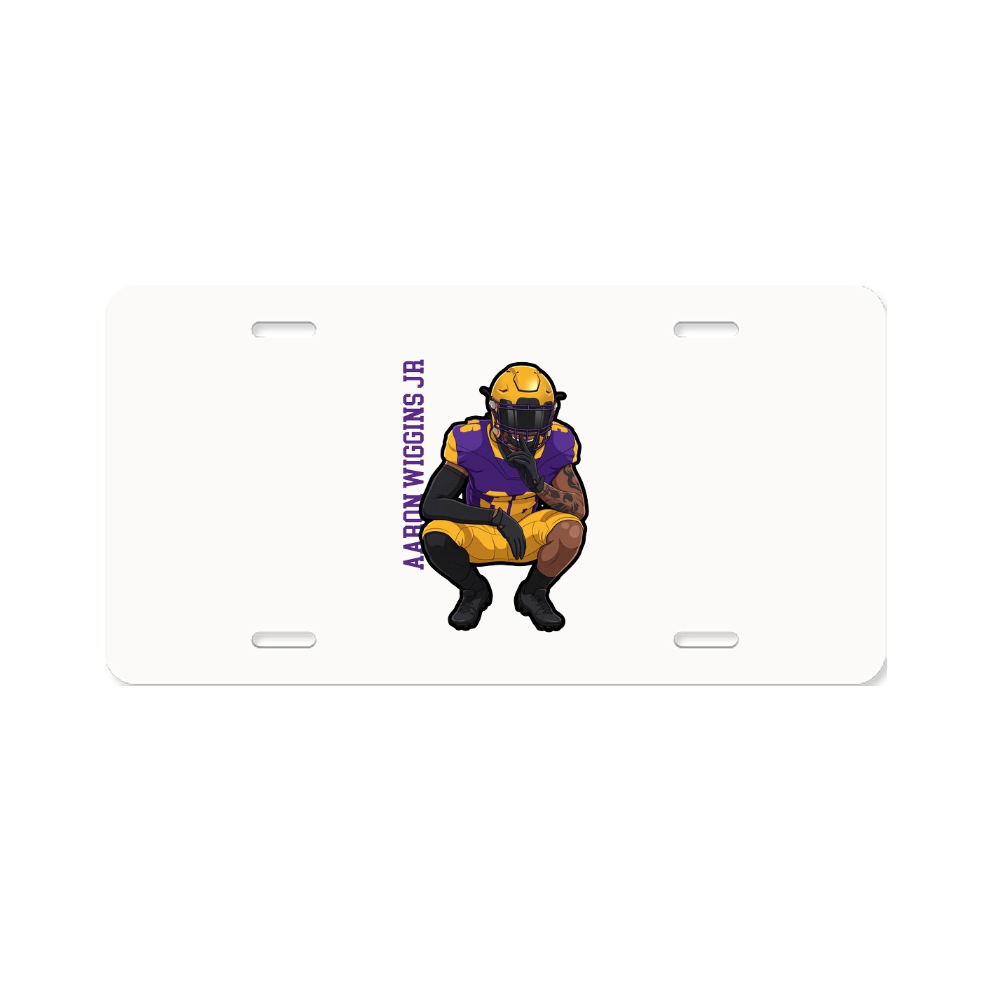 Aluminum License Plate