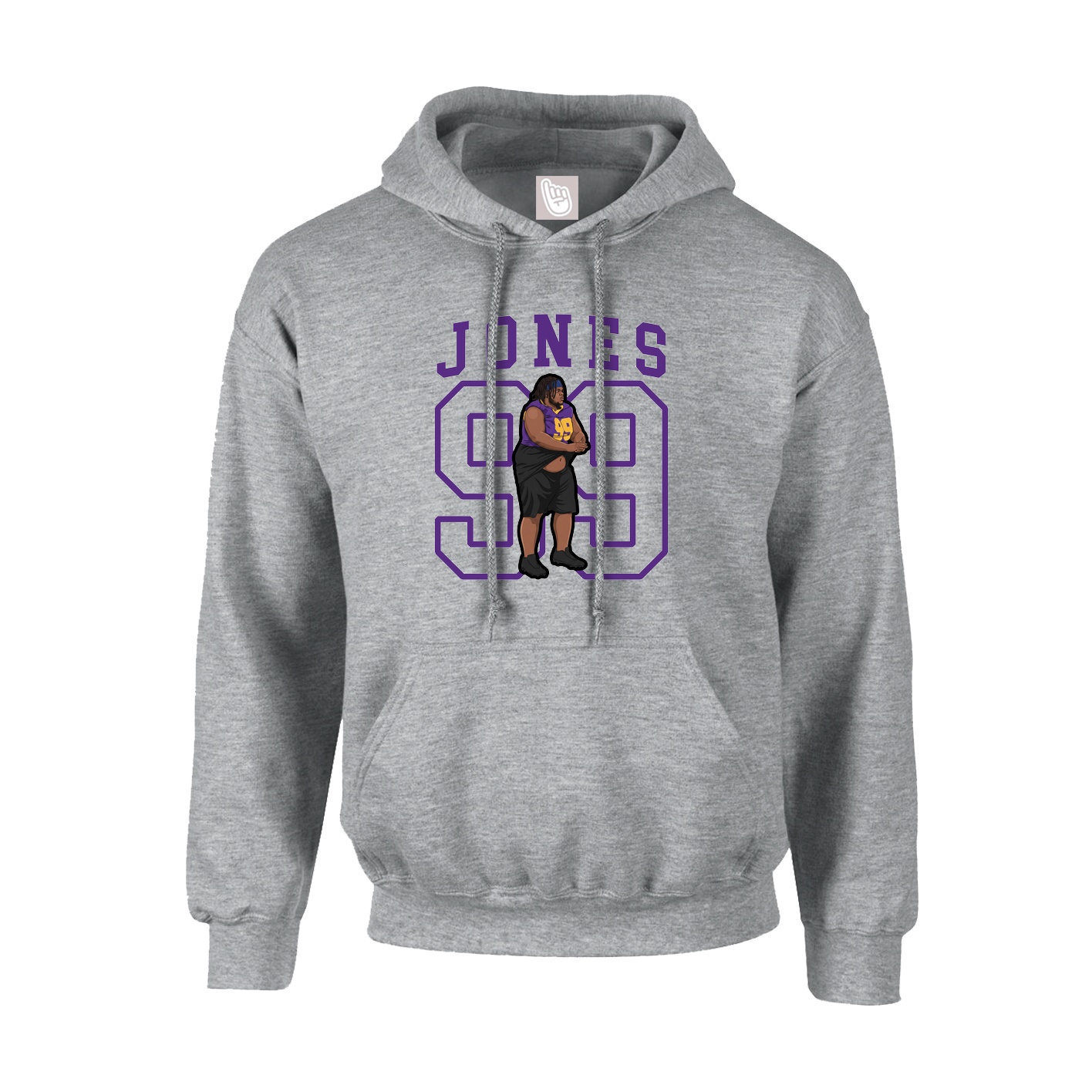 Hoodie — Shirsey in Grey