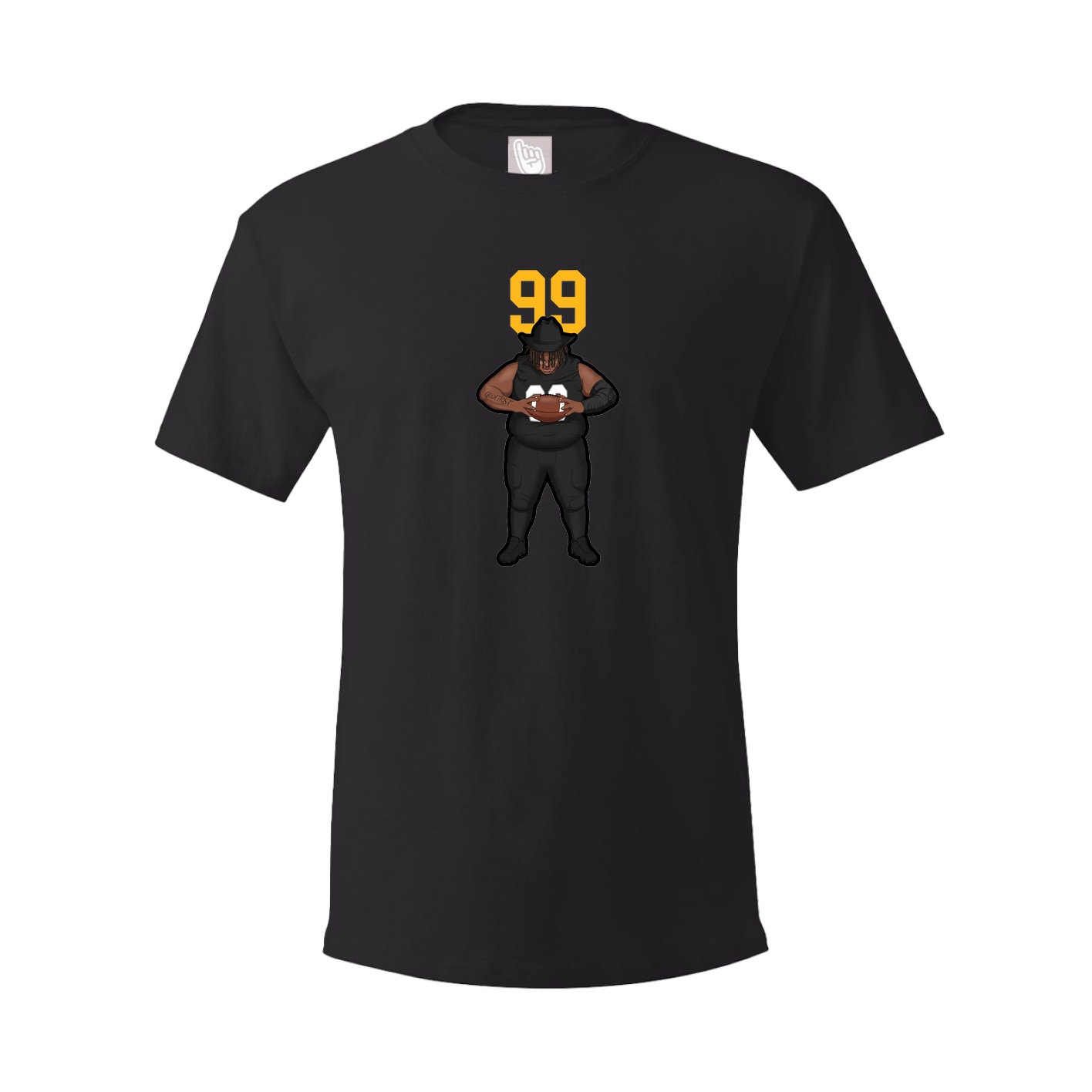 Tee — Number Top in Black