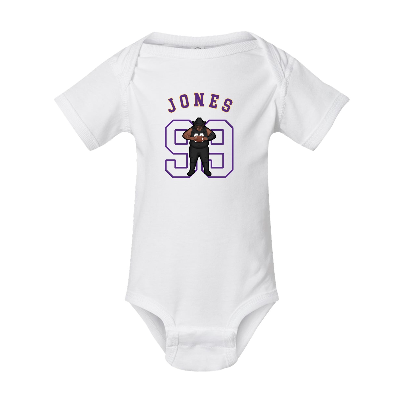Baby Onesie — Shirsey Arch in White