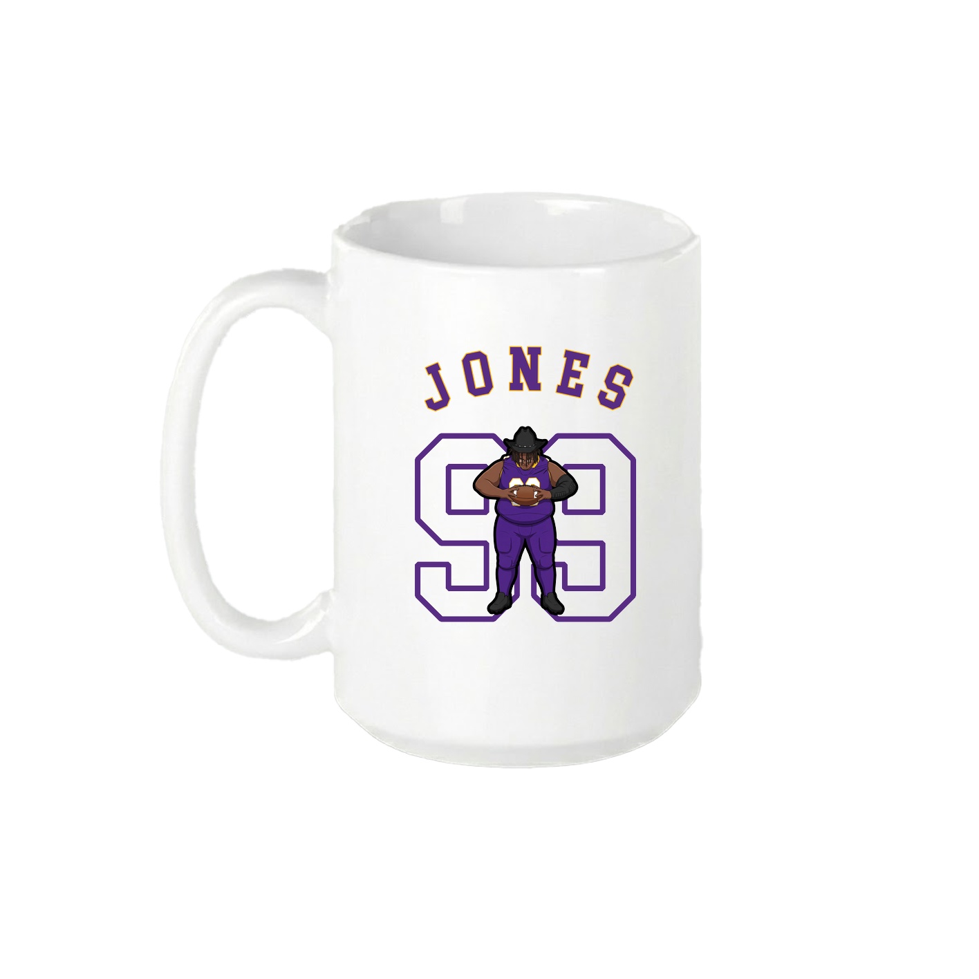 15oz Coffee Mug — Shirsey Arch in White