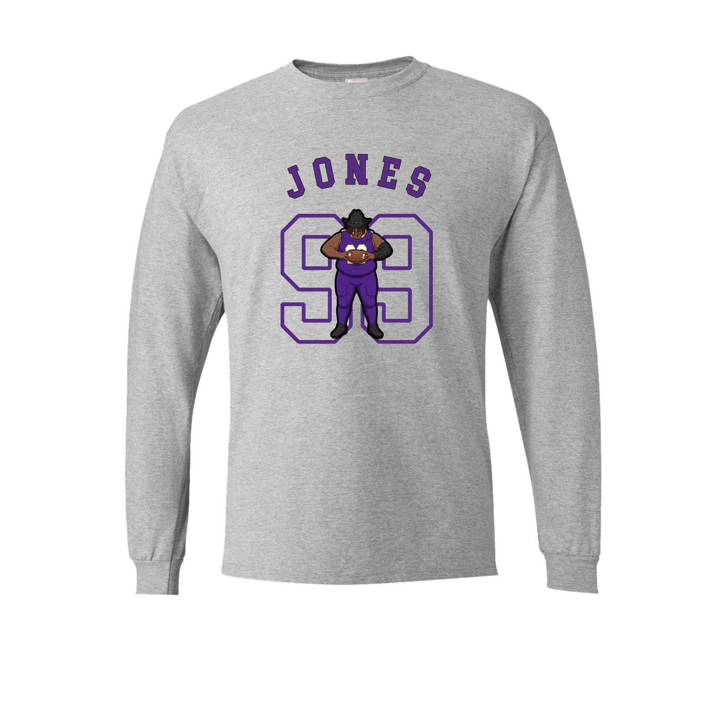Long Sleeve Tee — Shirsey Arch in Grey