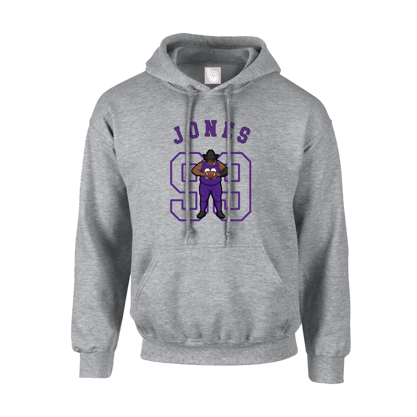 Youth Hoodie — Shirsey Arch in Grey
