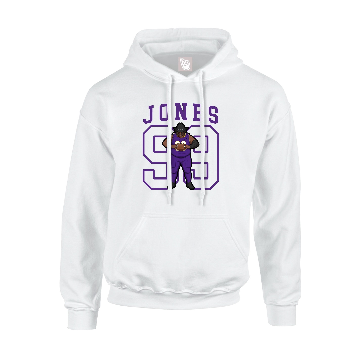 Youth Hoodie — Shirsey in White