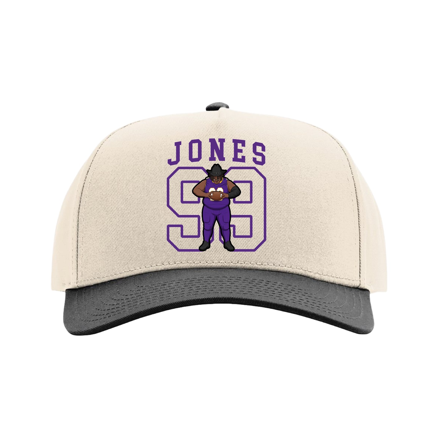 Full Fabric Five-Panel Champ Cap