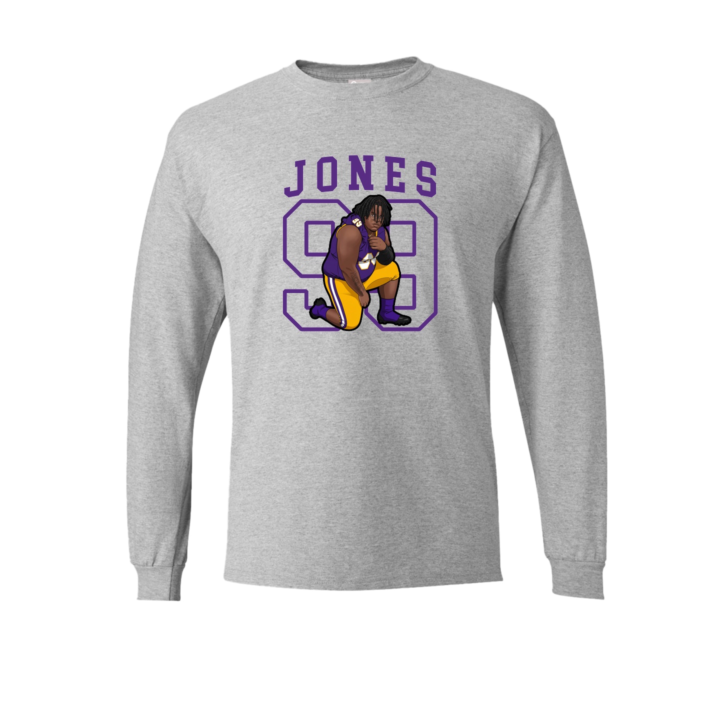 Long Sleeve Tee — Shirsey in Grey