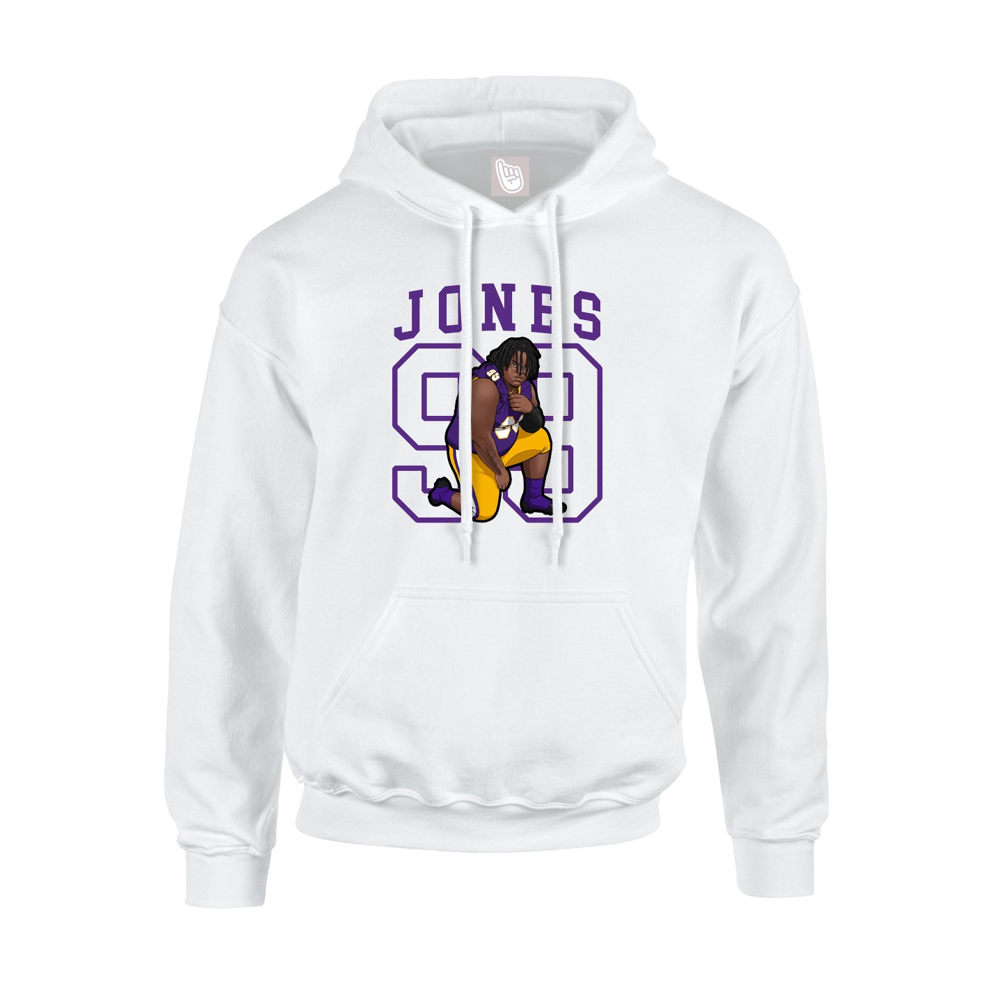 Youth Hoodie — Shirsey in White