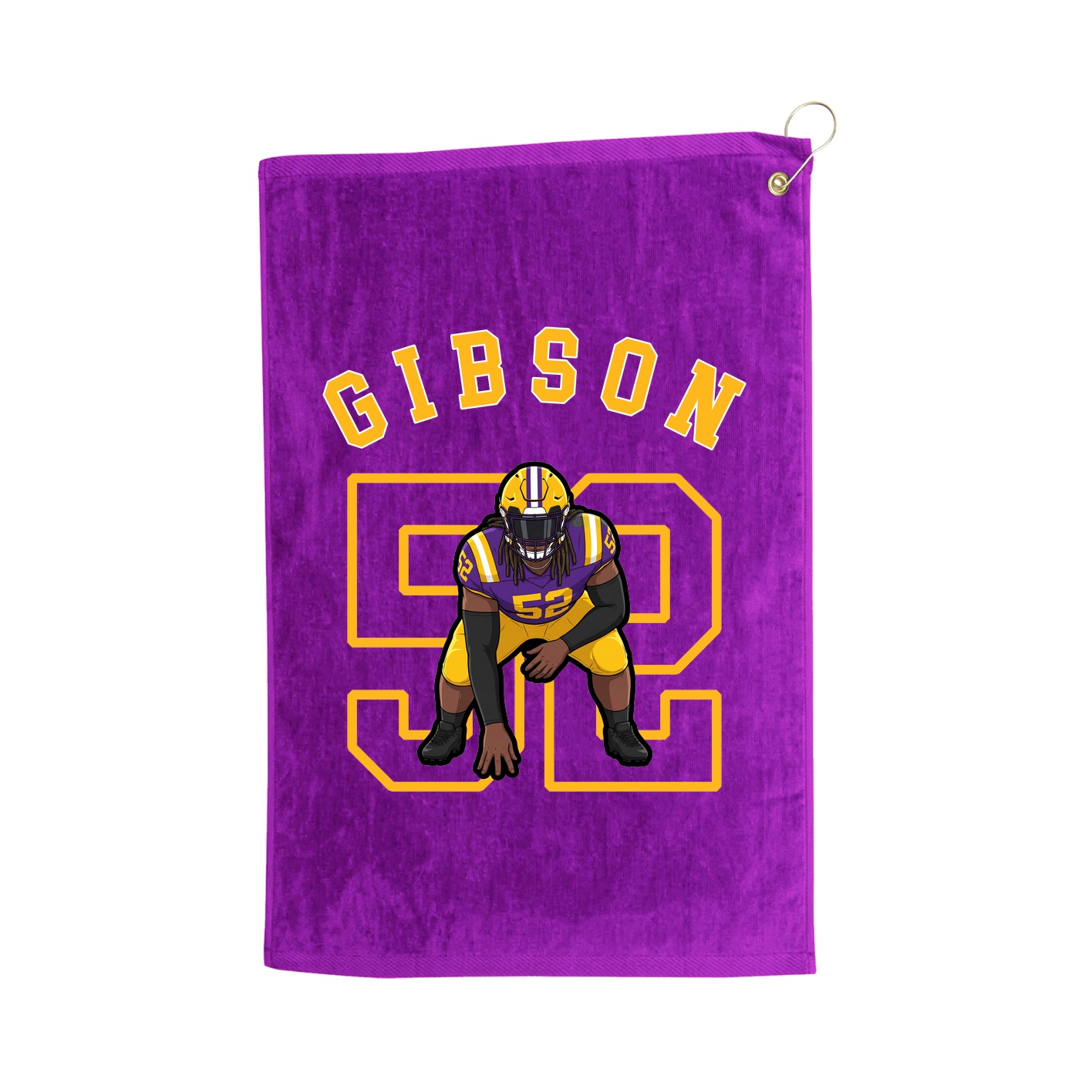 Golf Towel — Shirsey Arch in Purple