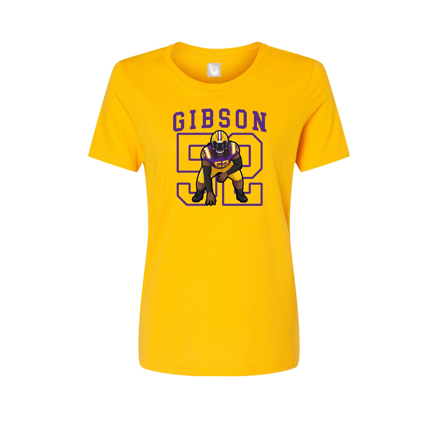 Fitted Women's Tee — Shirsey in Gold