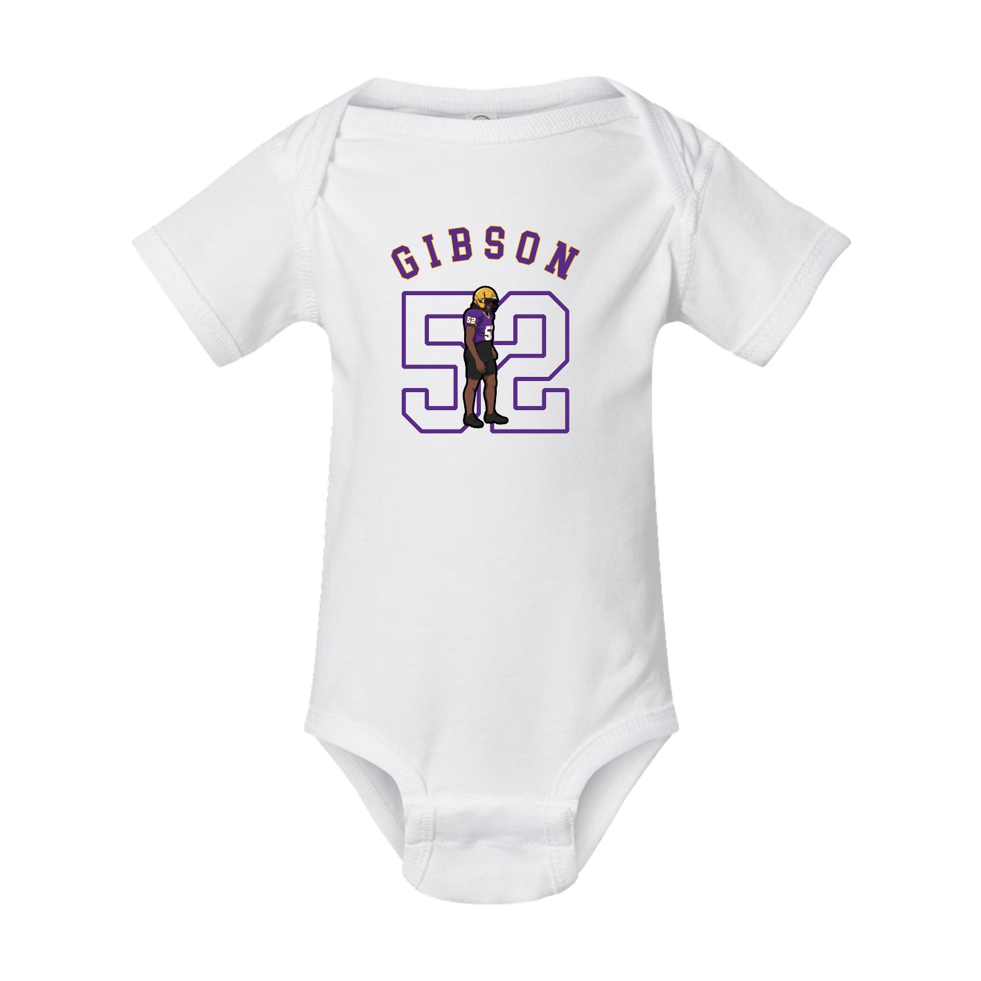 Baby Onesie — Shirsey Arch in White