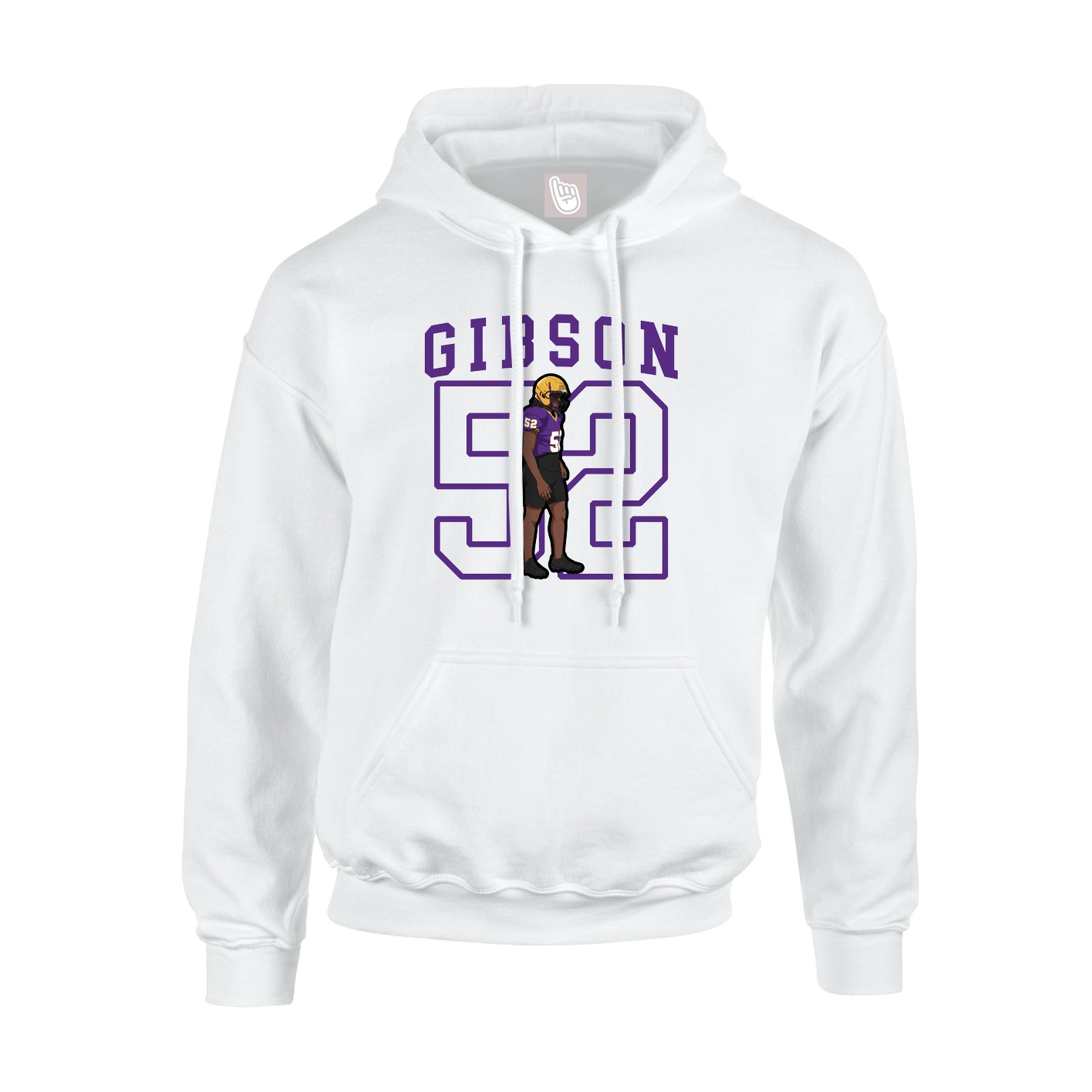 Youth Hoodie — Shirsey in White