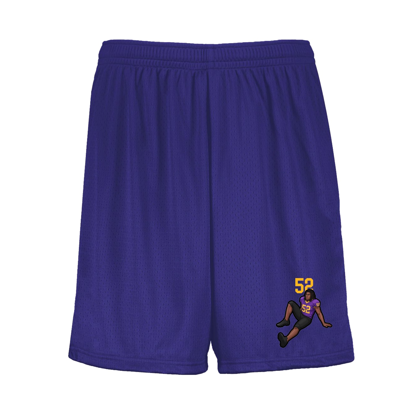 Shorts — Number Top in Purple