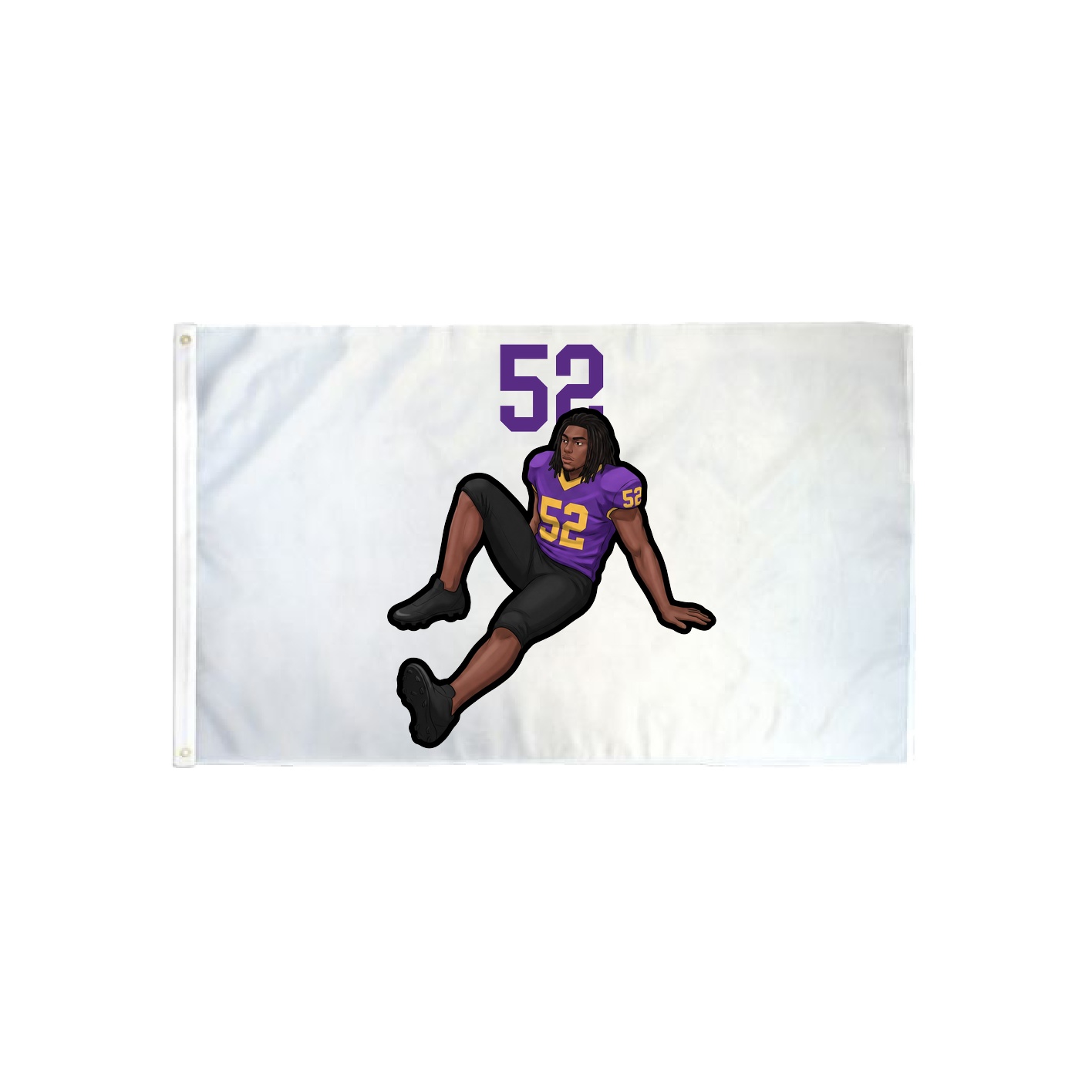 3x5 Flag — Number Top in Classic