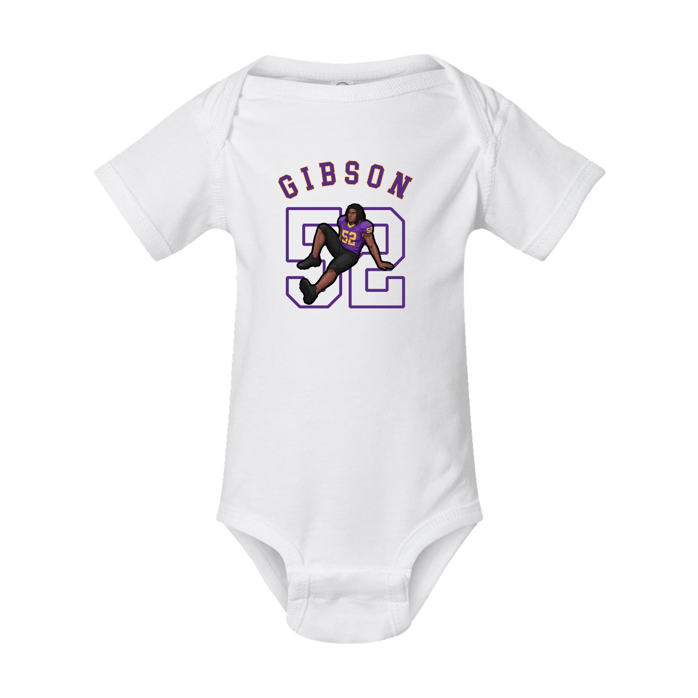Baby Onesie — Shirsey Arch in White