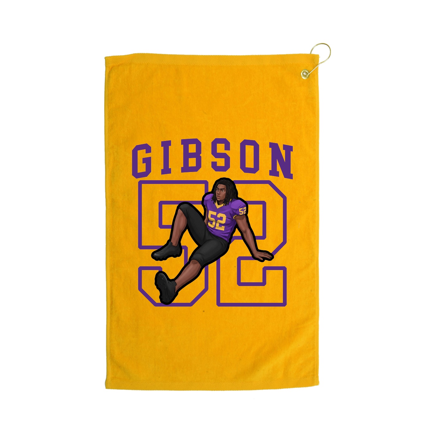 Golf Towel — Shirsey in Gold