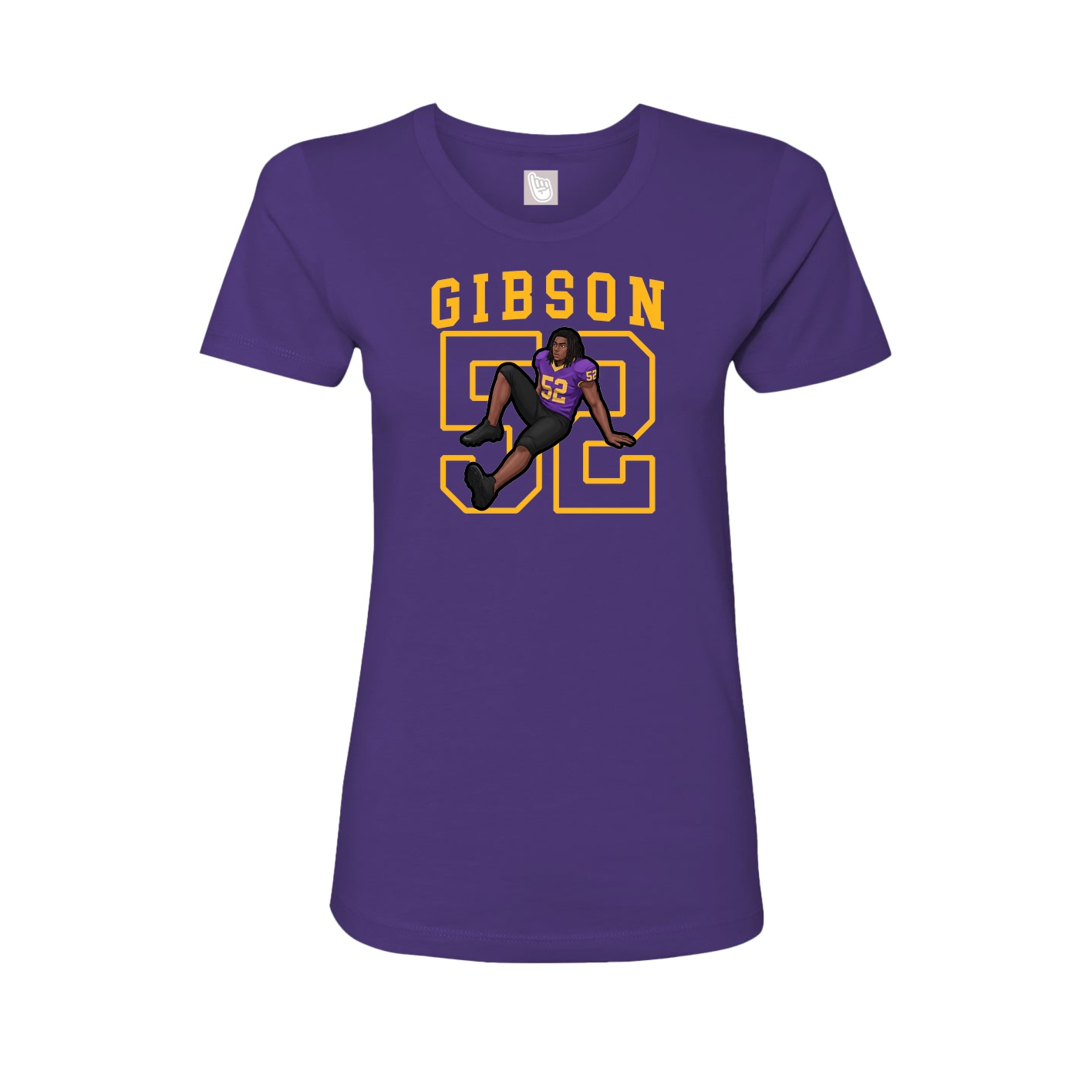 Fitted Women's Tee — Shirsey in Purple