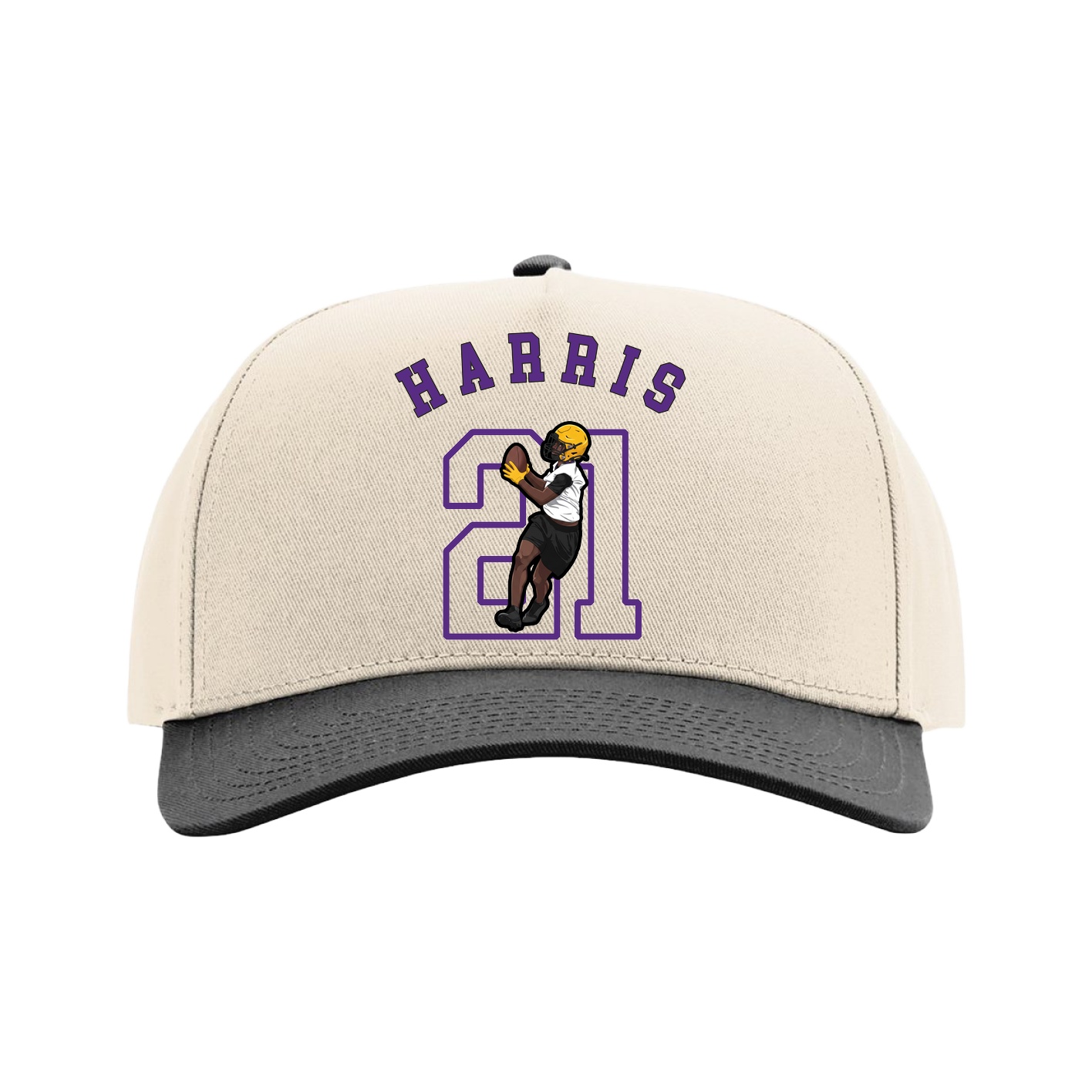 Full Fabric Five-Panel Champ Cap