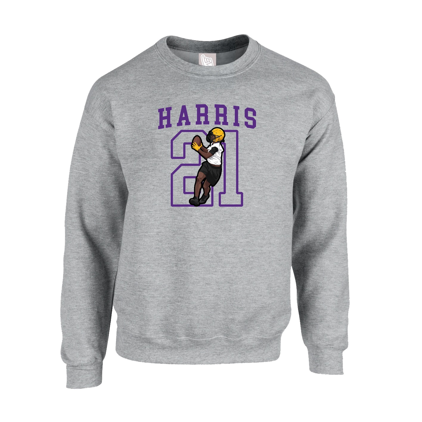 Fleece Crew — Shirsey in Grey