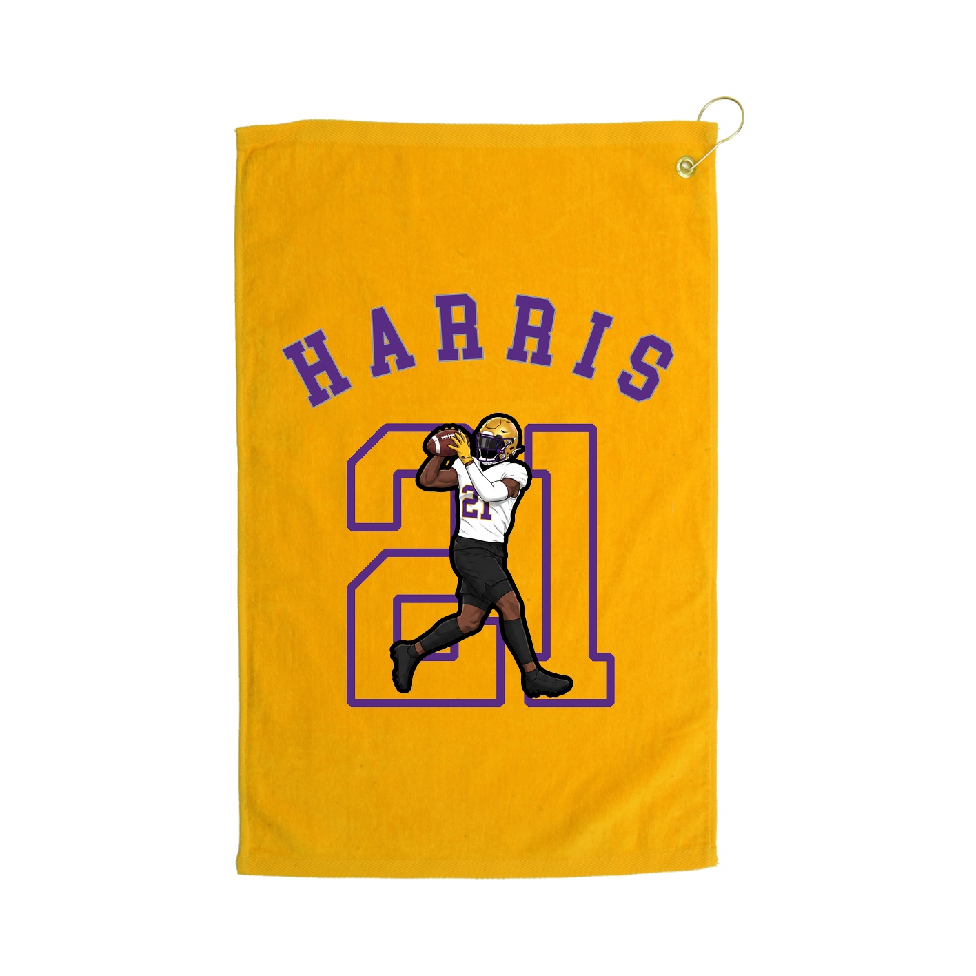 Golf Towel — Shirsey Arch in Gold