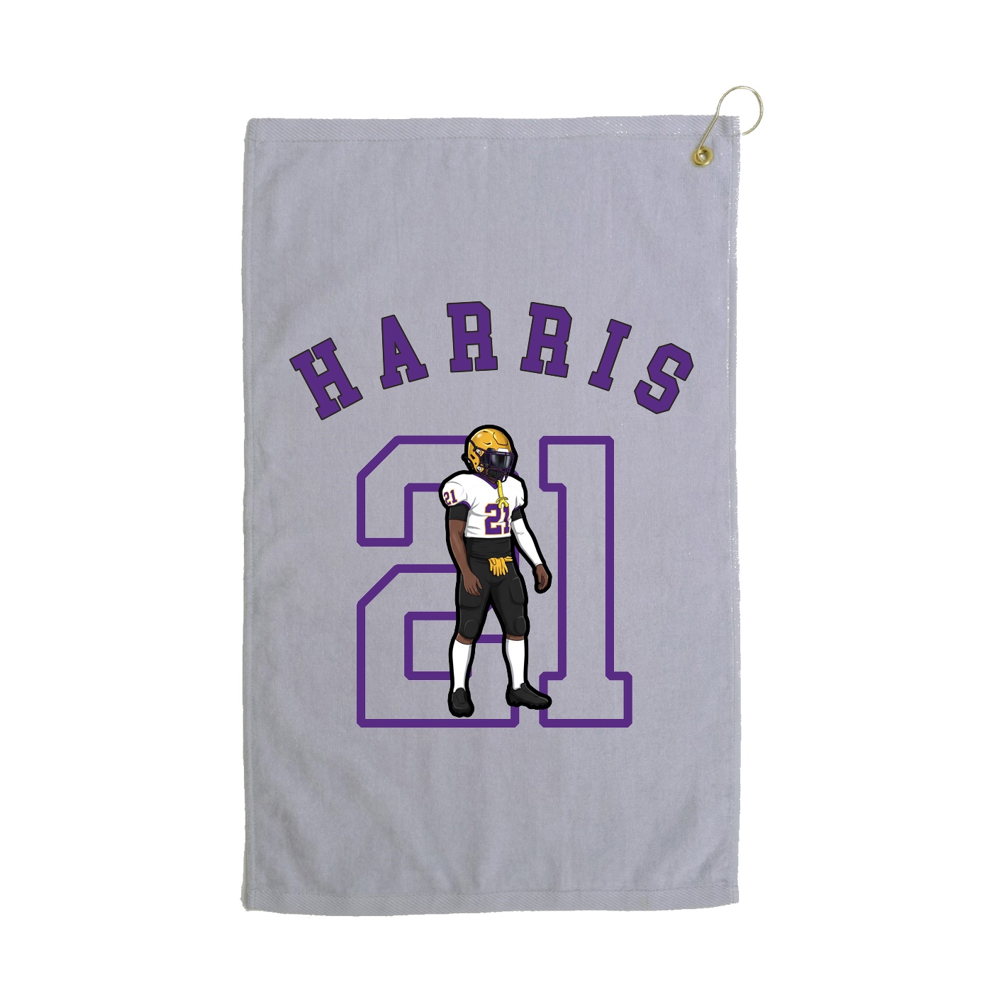 Golf Towel — Shirsey Arch in Grey