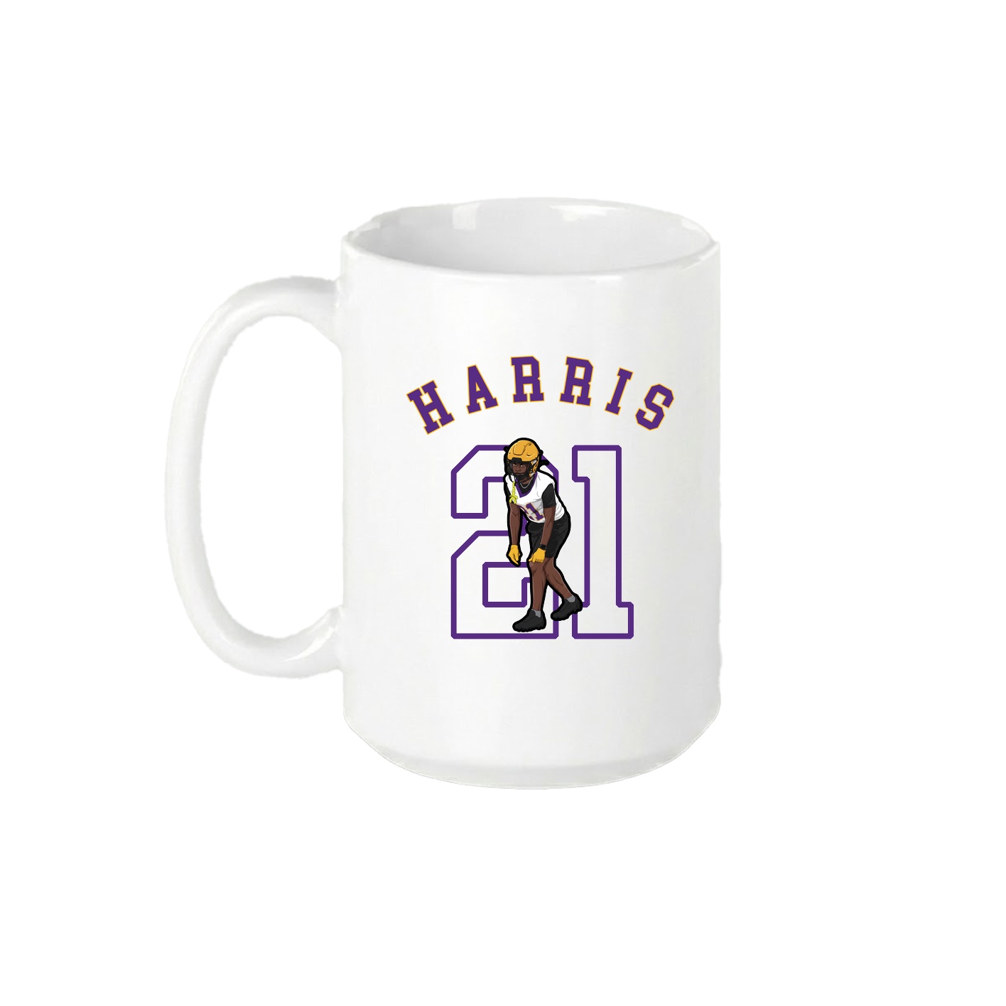 15oz Coffee Mug — Shirsey Arch in White