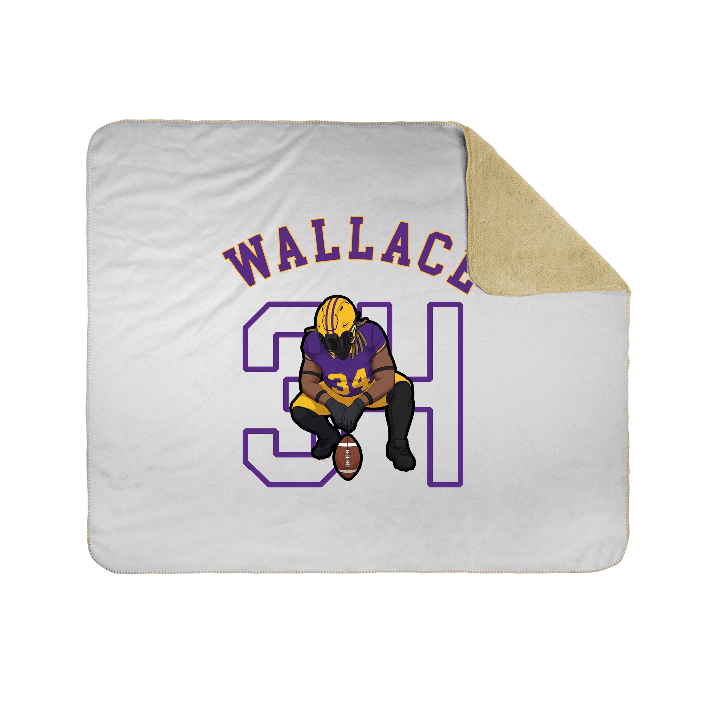 Throw Blanket — Shirsey Arch in White