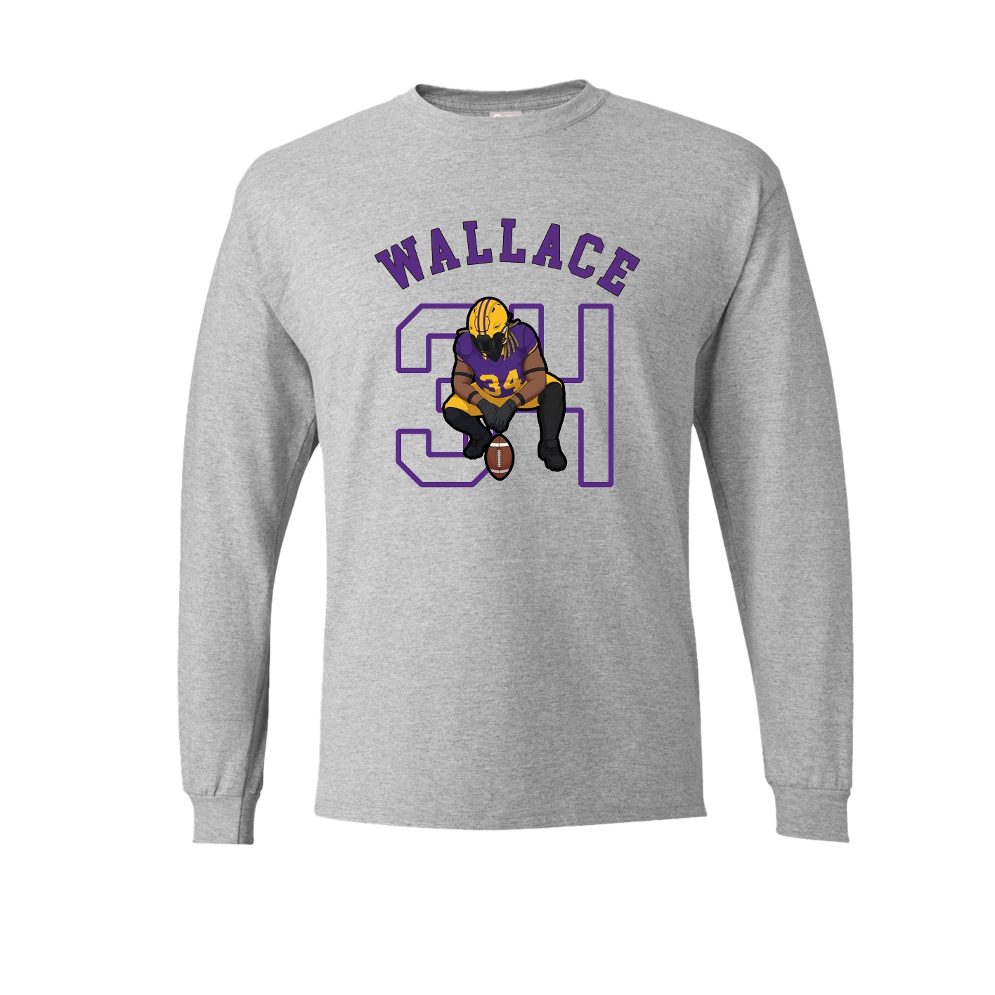 Long Sleeve Tee — Shirsey Arch in Grey