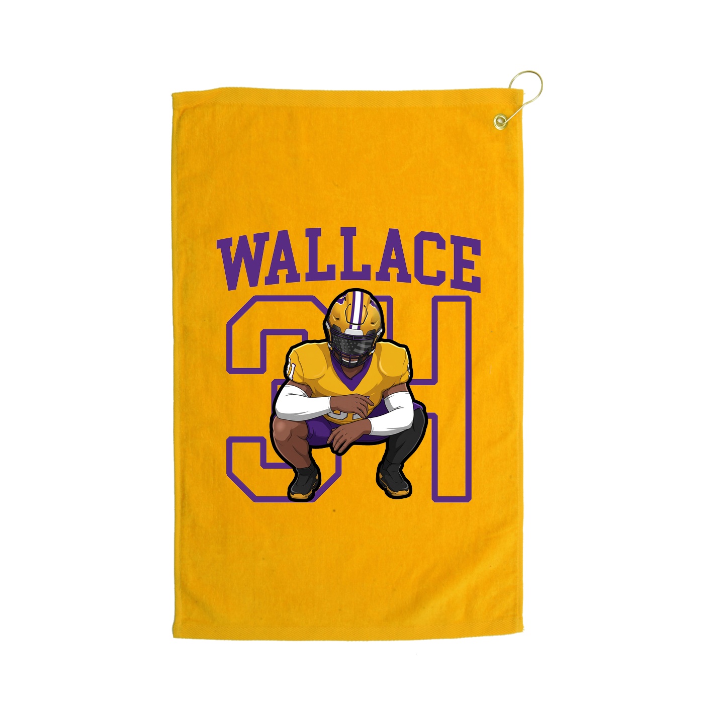 Golf Towel — Shirsey in Gold