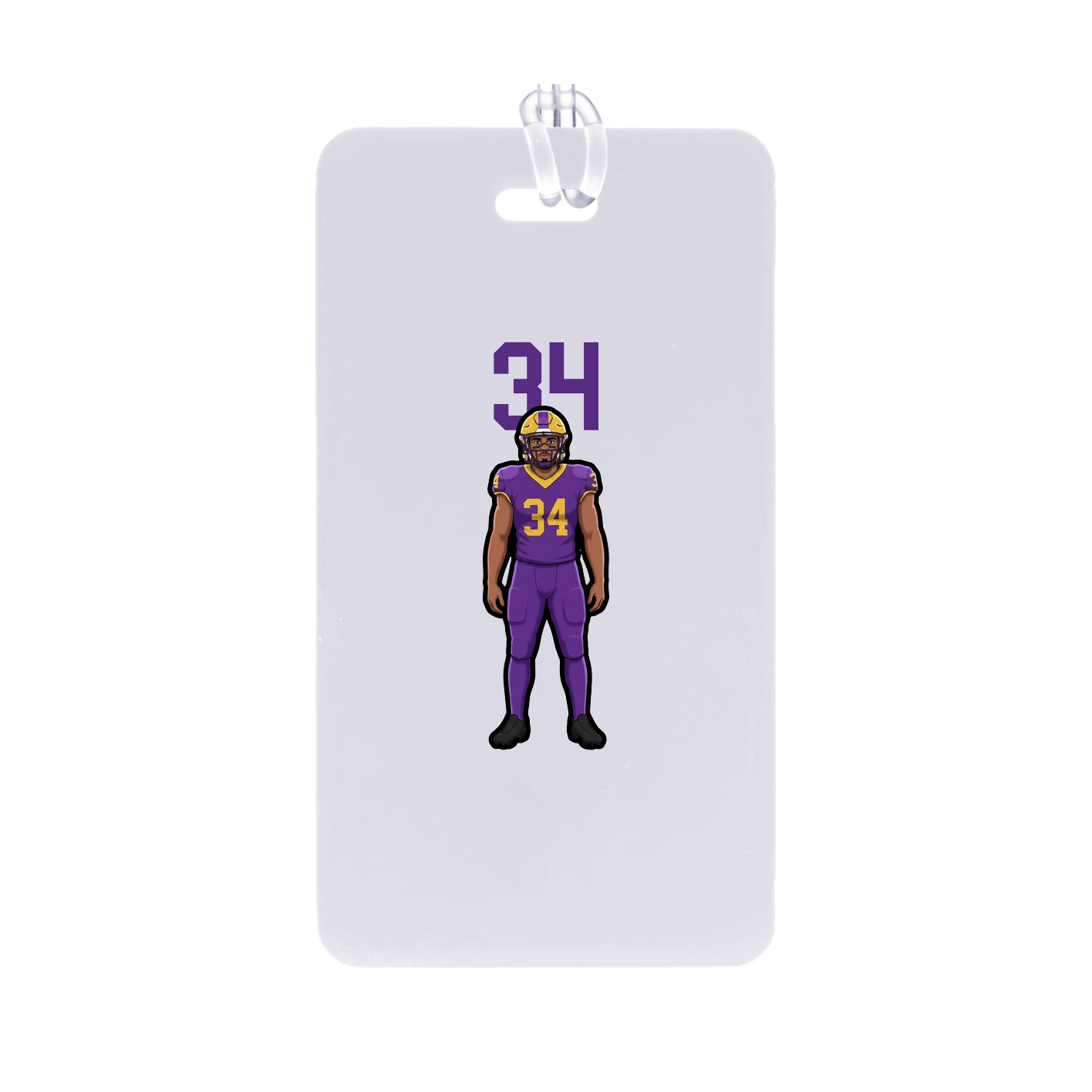 Bag Tag — Number Top in Classic
