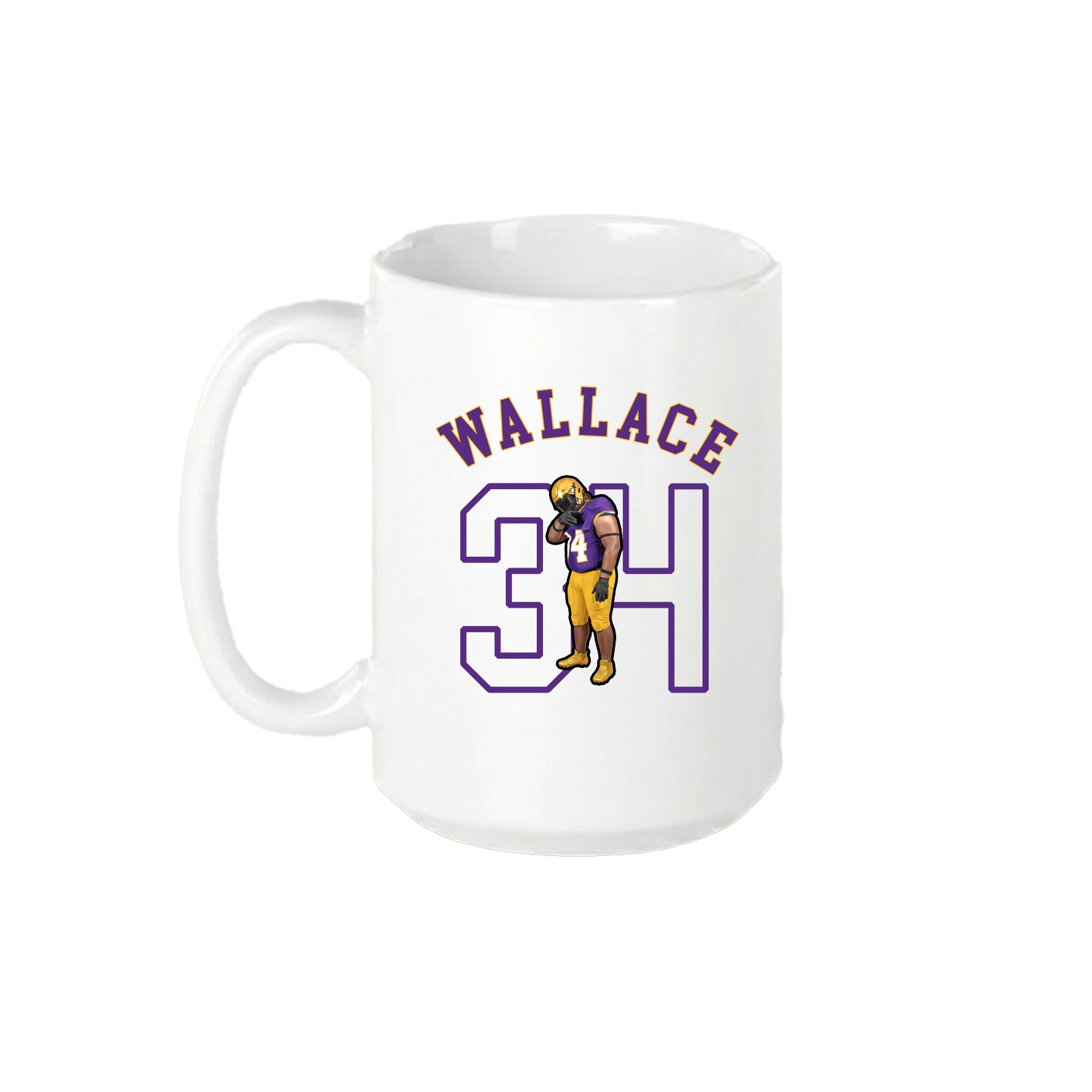 15oz Coffee Mug — Shirsey Arch in White