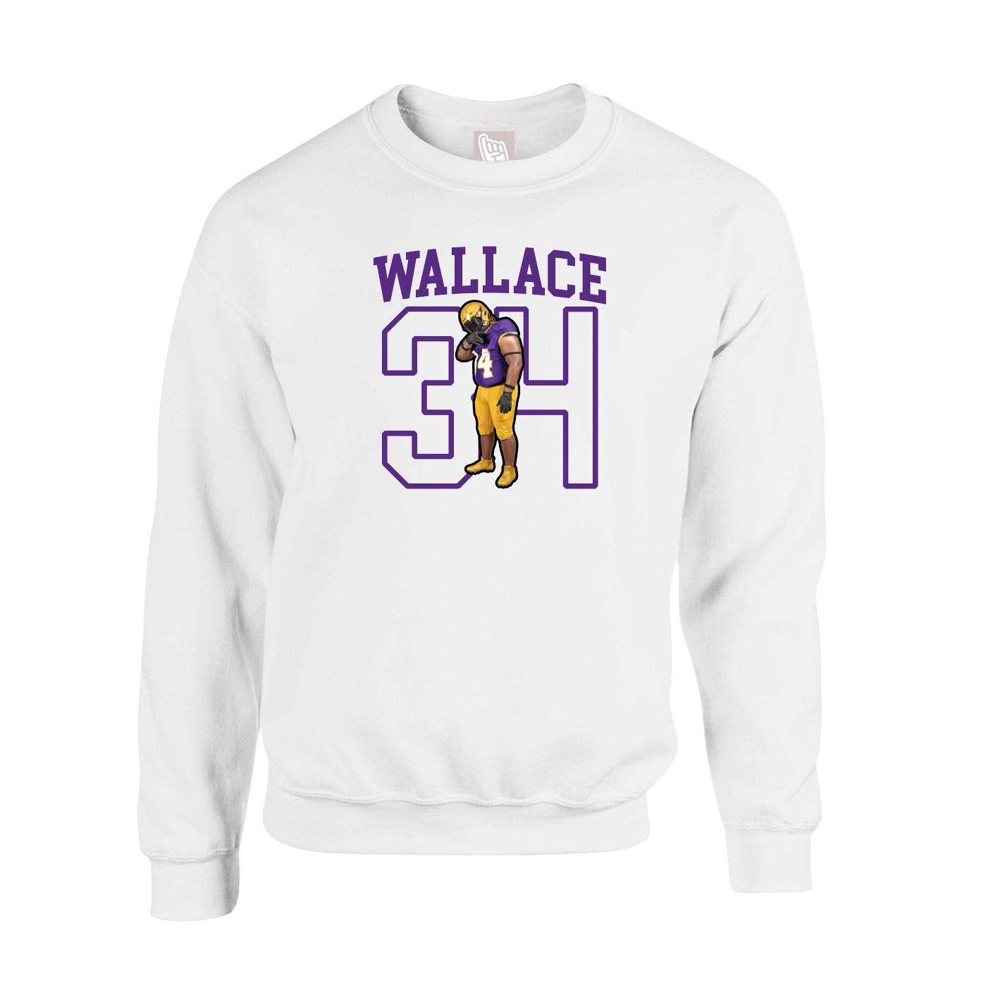 Fleece Crew — Shirsey in White