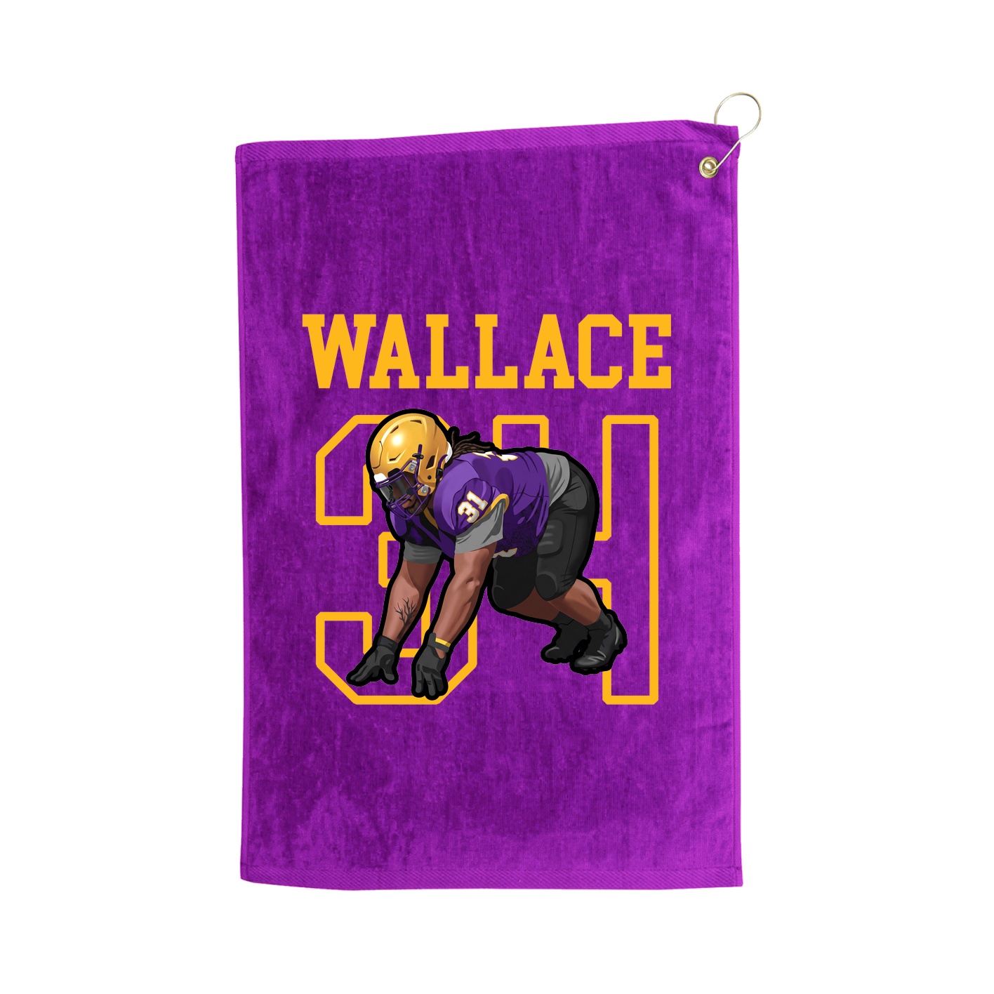 Golf Towel — Shirsey in Purple