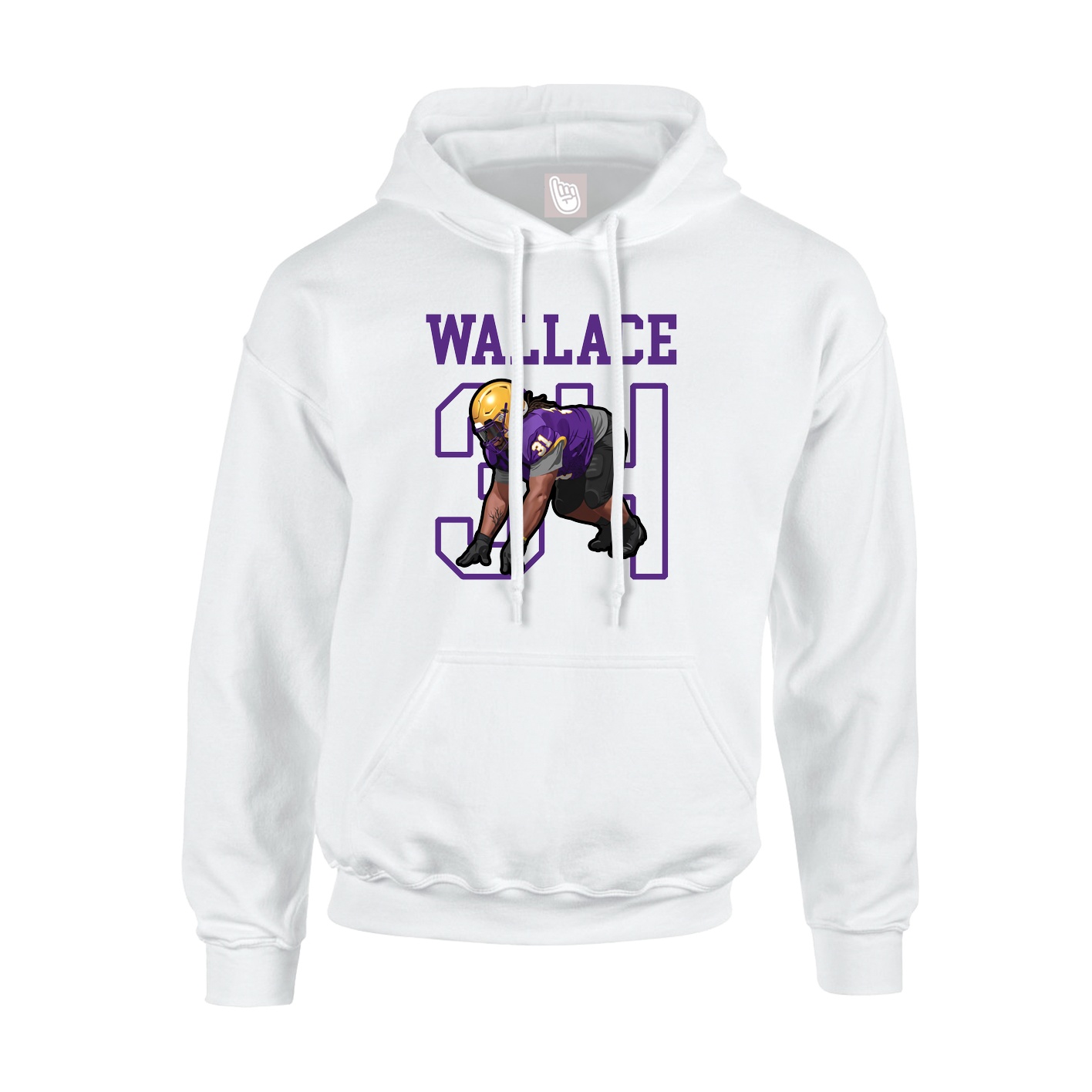 Youth Hoodie — Shirsey in White