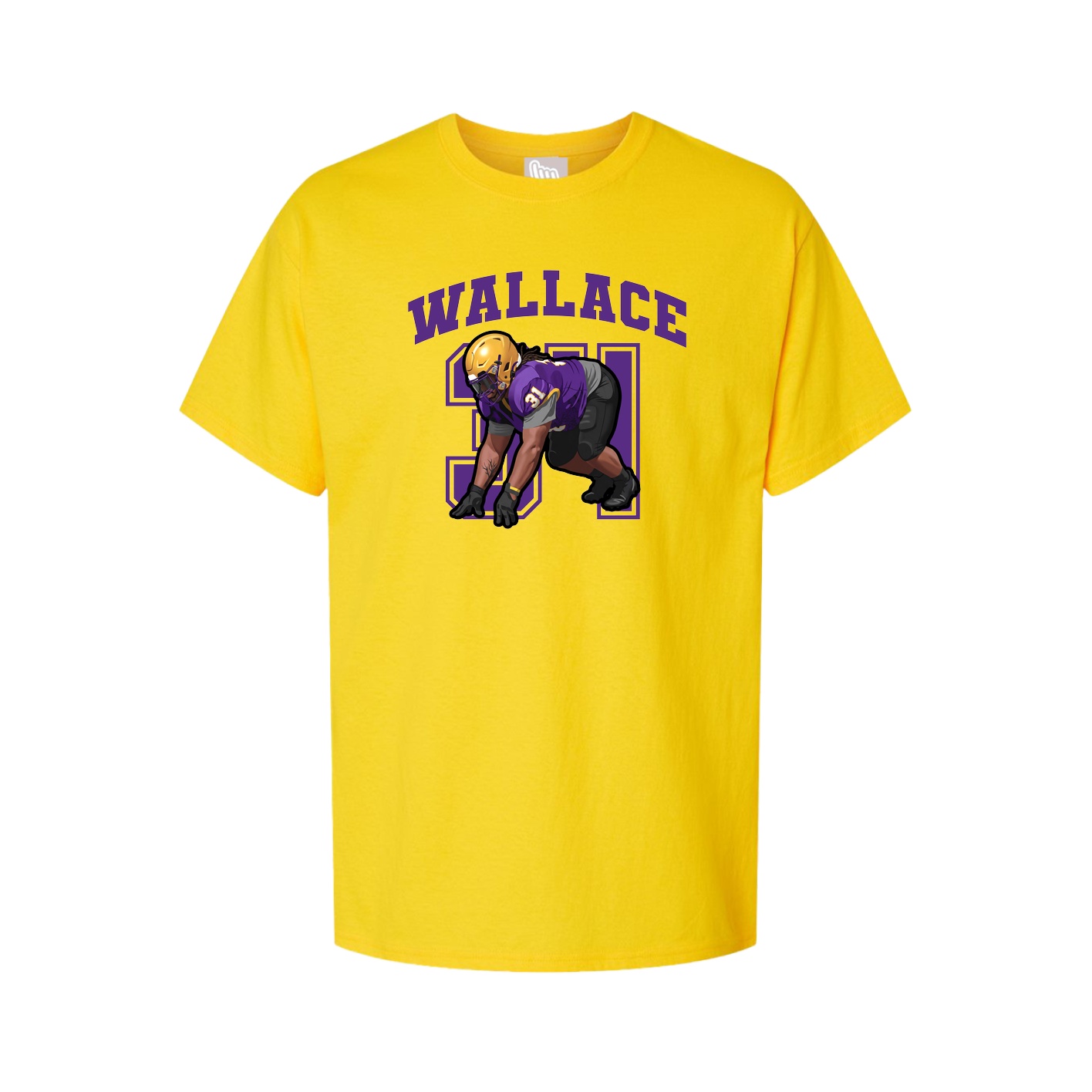 Tee — Number in Gold