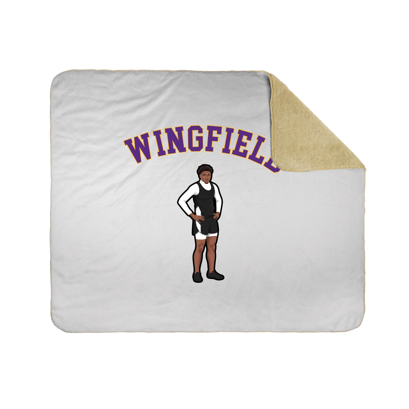 Throw Blanket — Shirsey Arch in White