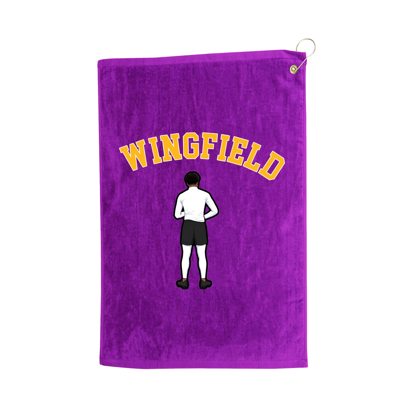 Golf Towel — Shirsey Arch in Purple