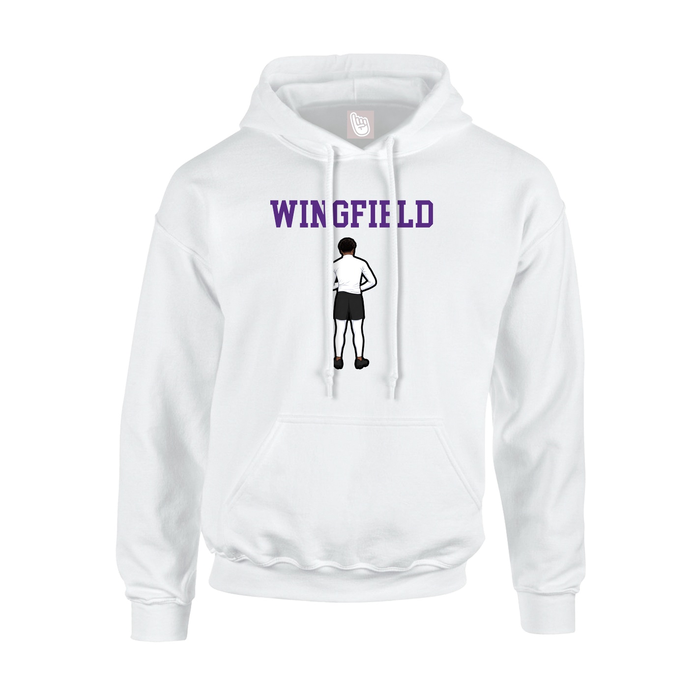 Youth Hoodie — Shirsey in White