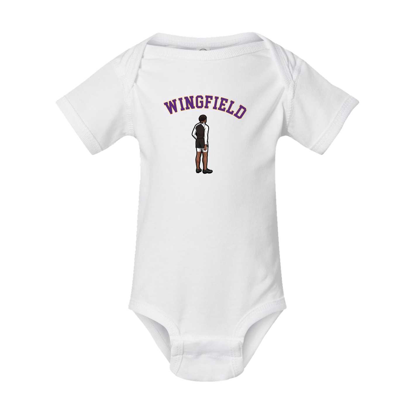 Baby Onesie — Shirsey Arch in White