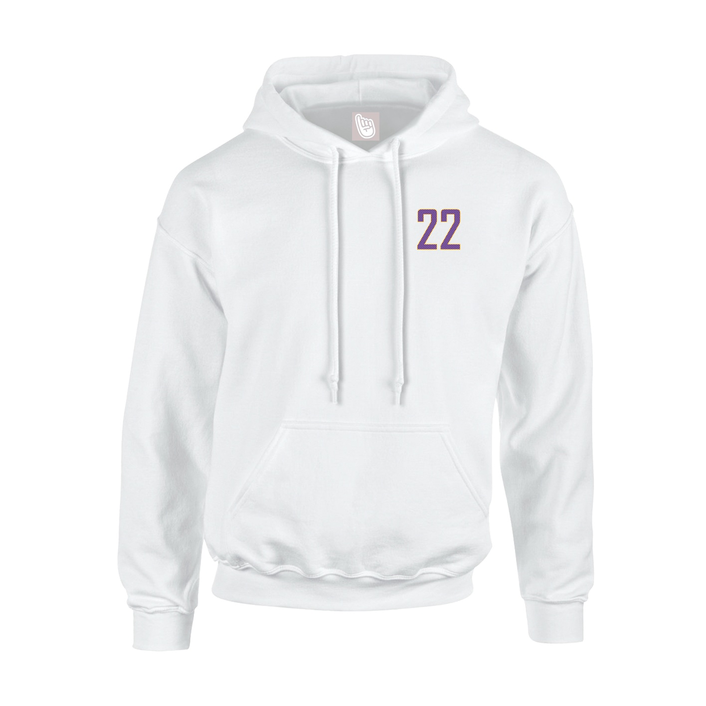 Youth Hoodie — Front Shirsy in White