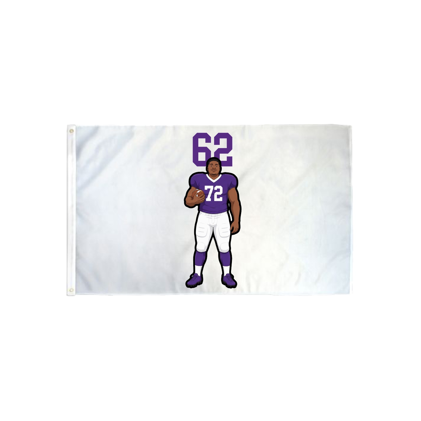 3x5 Flag — Number Top in Classic