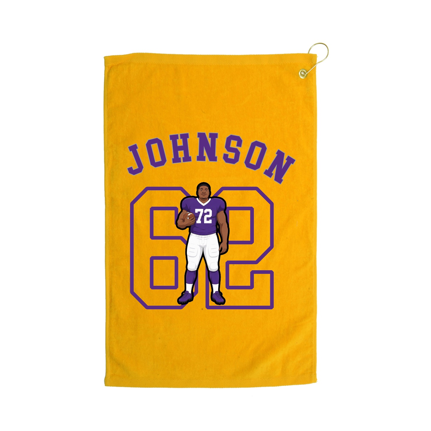 Golf Towel — Shirsey Arch in Gold