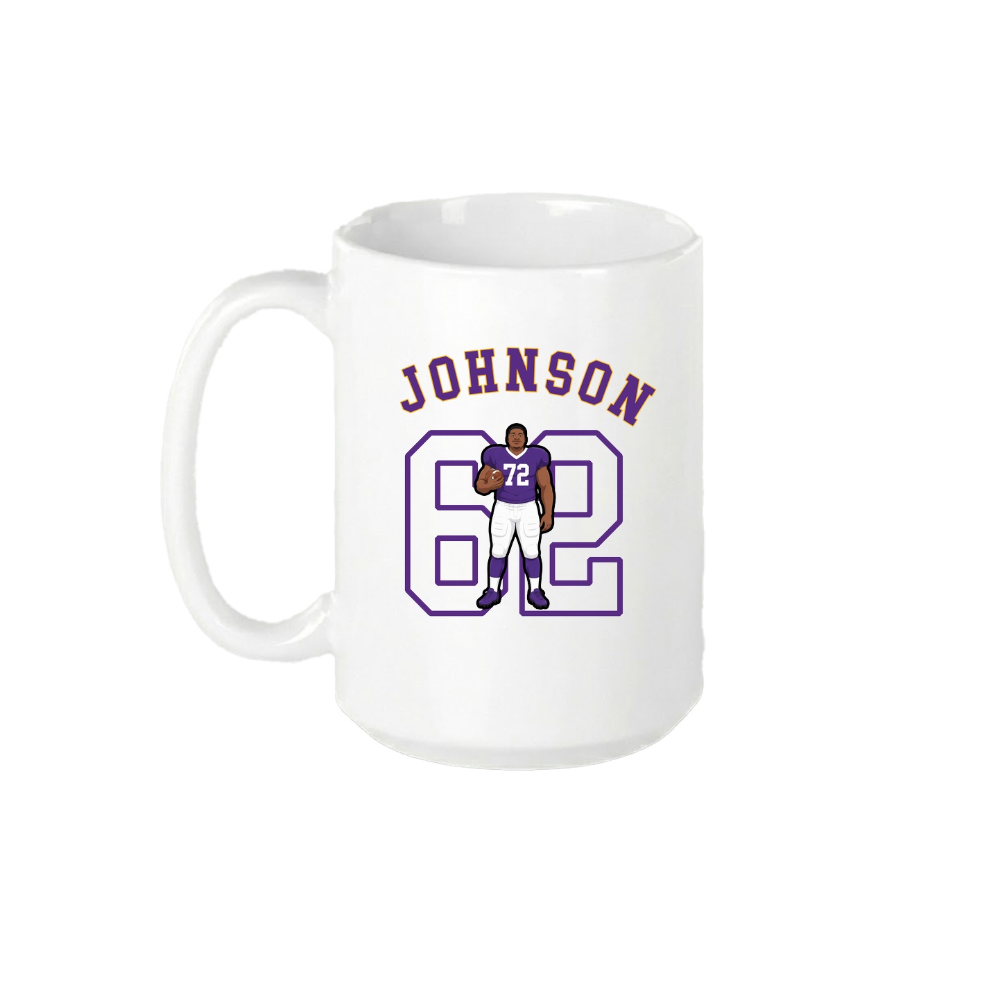 15oz Coffee Mug — Shirsey Arch in White