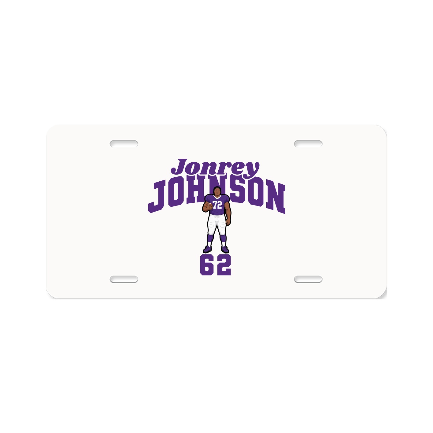 License Plate — Signature Arch in Classic