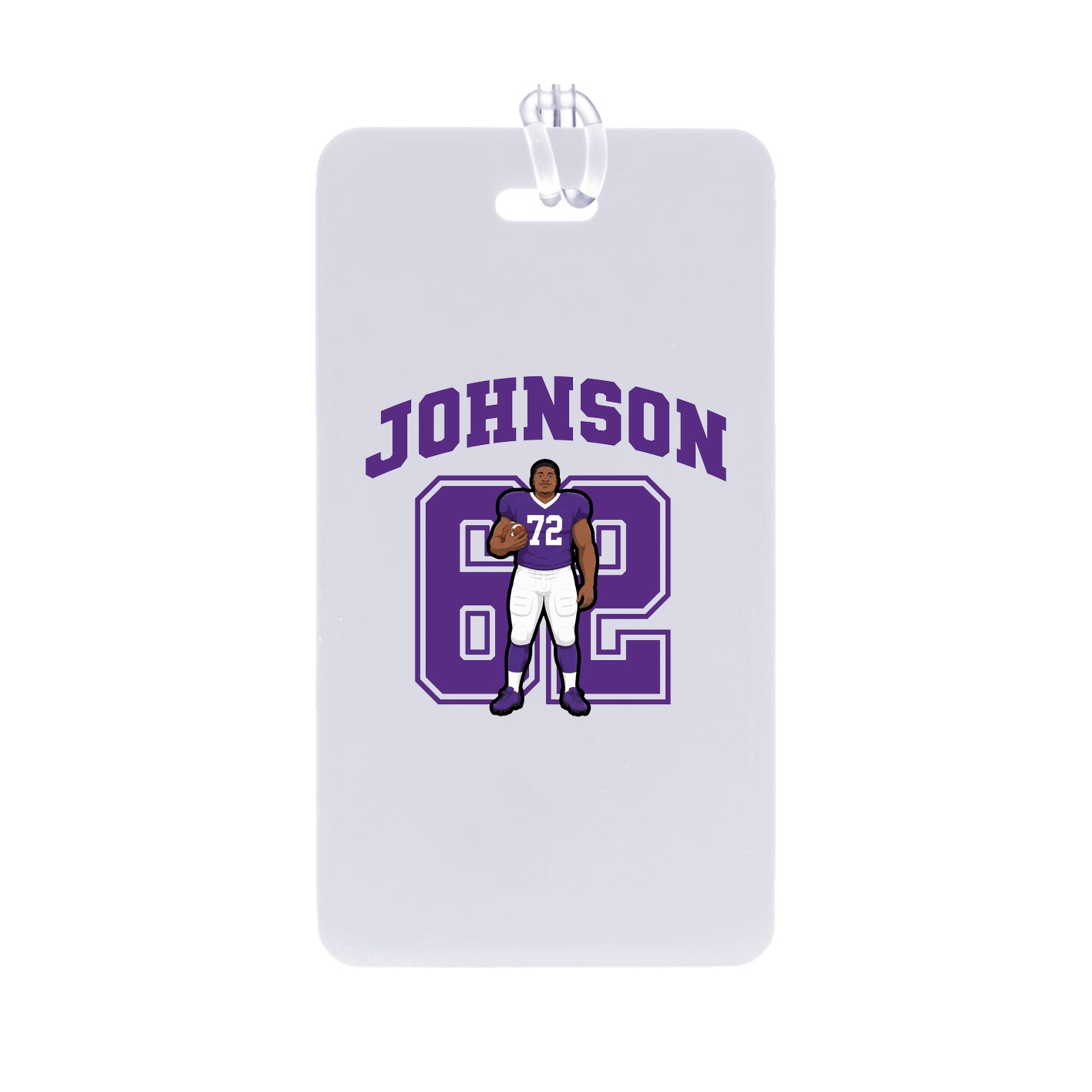 Bag Tag — Number in Classic