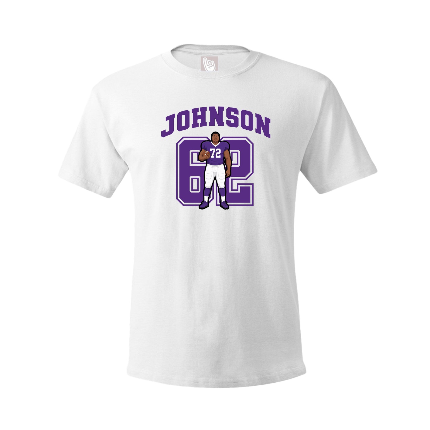 Tee — Number in White