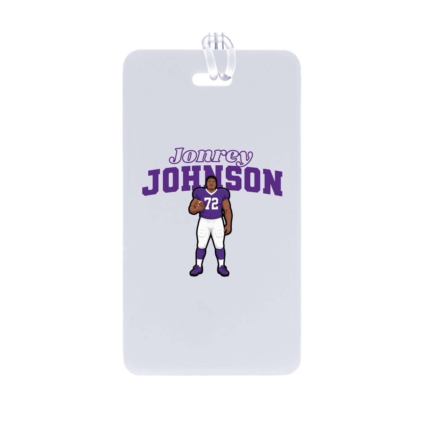 Bag Tag — Name Arch in Classic