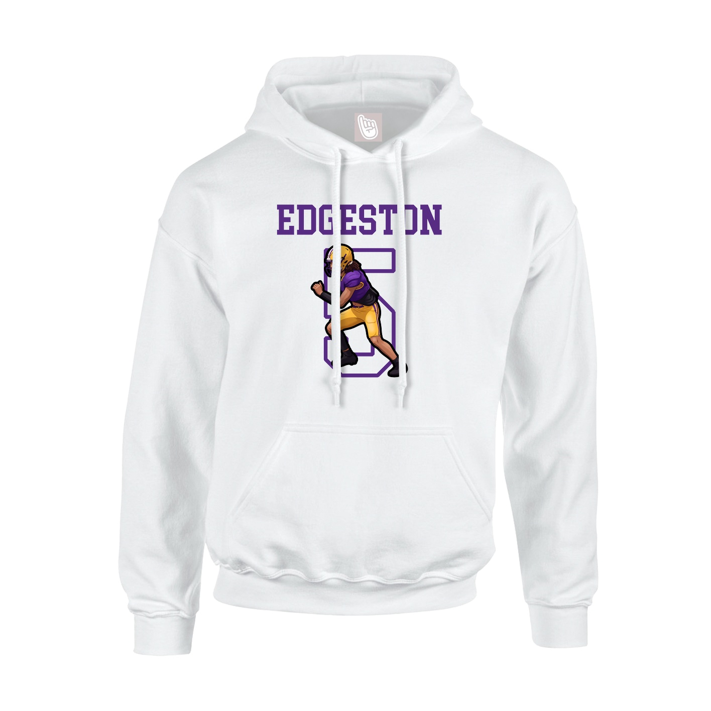 Youth Hoodie — Shirsey in White