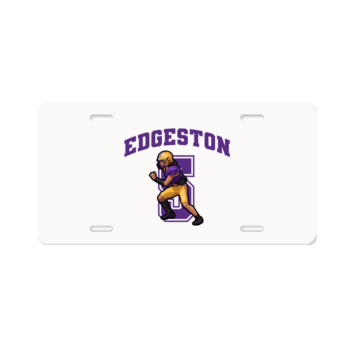 License Plate — Number in Classic
