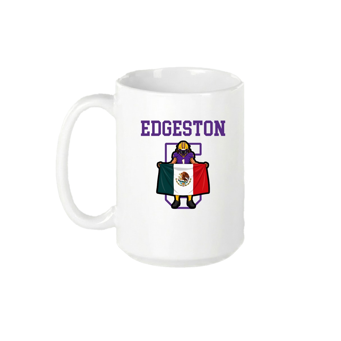 15oz Coffee Mug — Shirsey in White